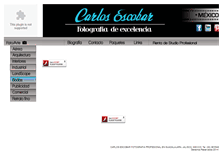 Tablet Screenshot of carlosescobar.com.mx